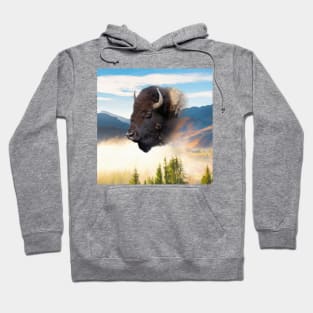 European bison Hoodie